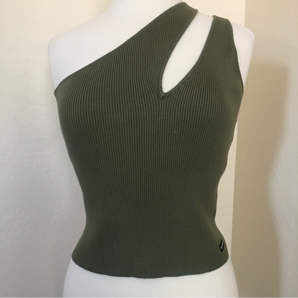 Calvin Klein Jeans Off Shoulder Top, Size M